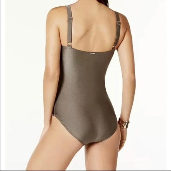 New Calvin Klein One-Piece Swimsuit Sz 6  & 12 - Picture 5 of 9
